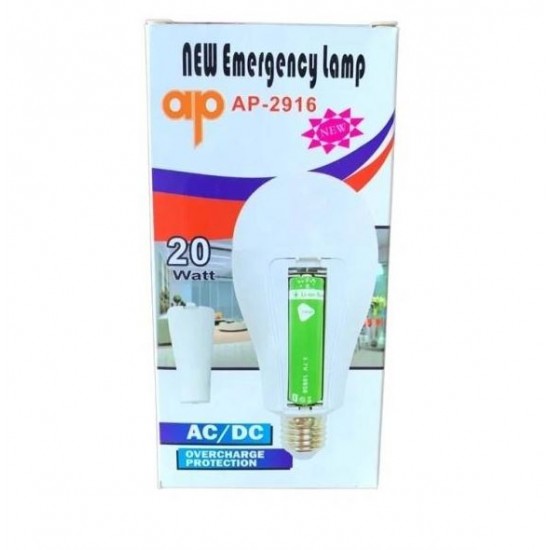AP-2916 Крушка с зареждаща се батерия за къмпинг и дома 18650 20W 6800K-7300K 