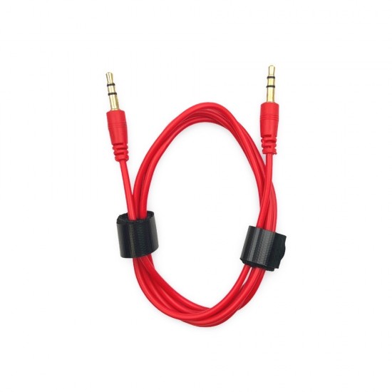 AUX-11 кабел за музика 1M - Червен