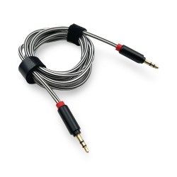 AUX-3 кабел за музика 1.5M - Черен