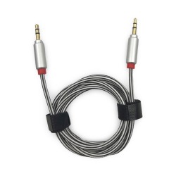AUX-3 кабел за музика 1.5M - Черен
