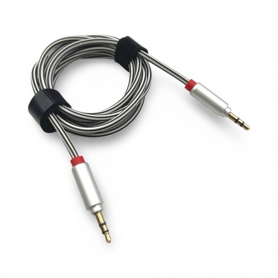 AUX-3 кабел за музика 1.5M - Черен
