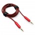 AUX-3 кабел за музика 1.5M - Червен