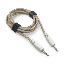 AUX-5 кабел за музика 1.5M - Златист