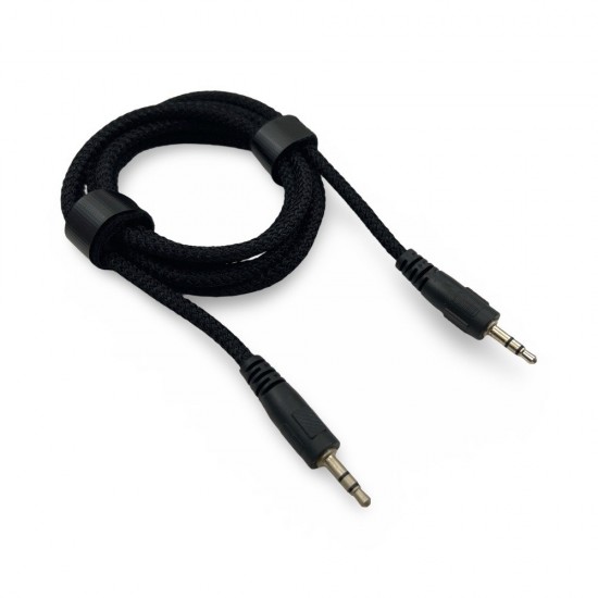 AUX-5 кабел за музика 1.5M - Черен