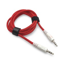 AUX-5 кабел за музика 1.5M - Червен