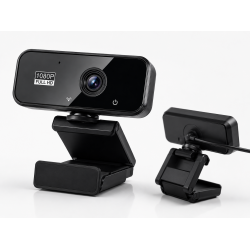 B03 Full HD 1080P USB Уеб камера с вграден микрофон | Plug & Play | За компютър, лаптоп и онлайн срещи
