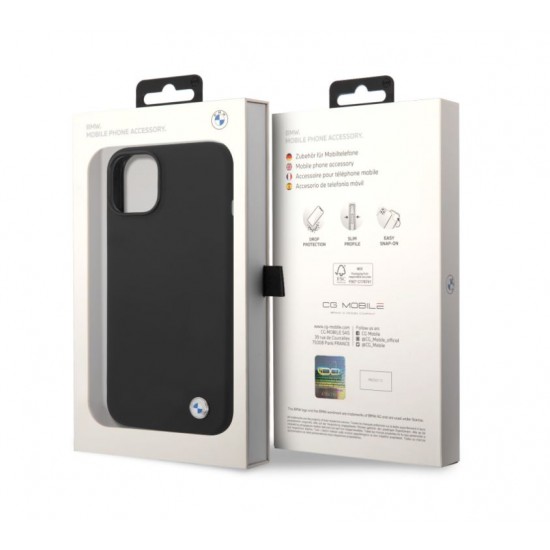 0091 BMW iPhone 15 Pro Back cover case - Black