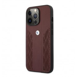 1870 BMW Hardcase iPhone 13 Pro - Perforated Curve - Red