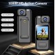 Мини Body Camera 1080P HD  L8 – Камера с въртящ се на 180° обектив, нощно виждане, дисплей и клипс за дрехи