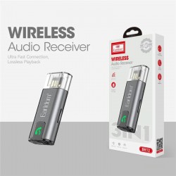 EARLDOM ET-BR12 Bluetooth 5.3 Аудио Ресийвър с AUX, TF и USB – Безжично Свързване и Възпроизвеждане