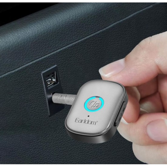 EARLDOM ET-BR16 Plug & Play Bluetooth 5.3 адаптер Hand-Free Call 3.5mm ,SD КАРТА