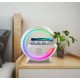 Bluetooth Тонколонка RGB Лампа BT 2301 (LED, AUX, USB, FM, microSD) , безжично зареждане, будилник