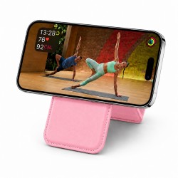 TP14 Магнитен портфейл със стойка (MagSafe съвместим) - Розов