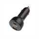 LDNIO C101 Зарядно за кола 100W USB-C към USB-C – Dual USB-C, QC4+, LED дисплей