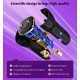 LDNIO 12V C104 Зарядно PD60W 2изх. 2xPD30WUSB-C с кабел USB-C към USB-C