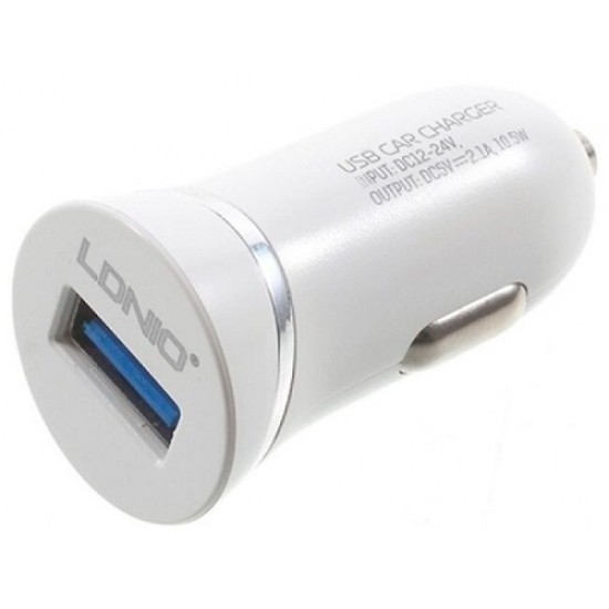 12V Зарядно LDNIO DL-C12 2.1A  Lightning