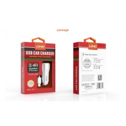 12V Зарядно 3.4A LDNIO C331 2 PORT USB към Micro USB