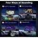Преносим 7" безжичен CarPlay и Android Auto екран C690 за автомобил – тъчскрийн с Bluetooth, GPS, камера за заден ход, AUX и FM трансмитер