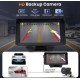 Преносим 7" безжичен CarPlay и Android Auto екран C690 за автомобил – тъчскрийн с Bluetooth, GPS, камера за заден ход, AUX и FM трансмитер