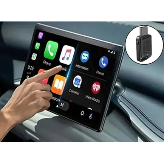 CarPlay/Android Auto CA03 Адаптер Безжичен – Dual-Band 2.4G/5.8GHz, Bluetooth 4.2, Plug & Play, Поддържа OTA