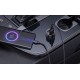 XO CC53 12W 2.4A 2xUSB-A, Адаптер Mini Metal (Черно)