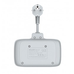 Разклонител LDNIO SE2435, 2 гнезда, CEE 7/3, 2500W, 1 x Type-C F, 3 x USB F, PD, QC, Бял