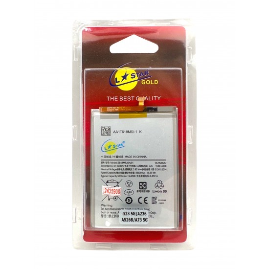 Батерия L✮Star за Samsung A23 5G / A73 5G / A52 5G 5000mAh A236 A526B