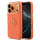 4634 GUESS HC  PU FW RESIN LOGO ORANGE IP17 PRO MAX
