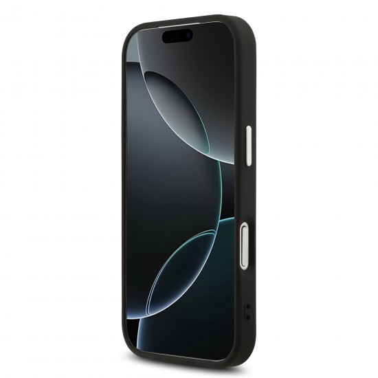 4995 KARL HC MAGSAFE PU K&C PINS BLACK IP17 PRO