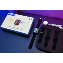 CN R10 Mini Smart Watch 38mm AMOLED (10 Series) – Компактен - Черен