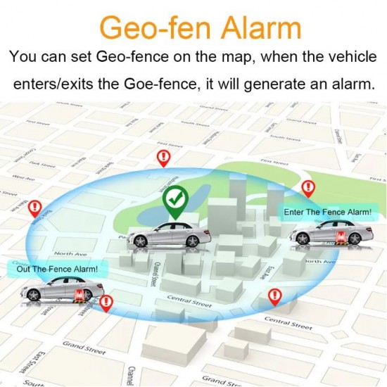 CY03A Автомобилен GPS тракер за проследяване в реално време 