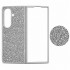 D75 Калъф с камъни за Samsung Z Fold 7 от 2 части - Сив