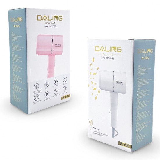 DALING Сешоар DL-3023 1400W - Розов