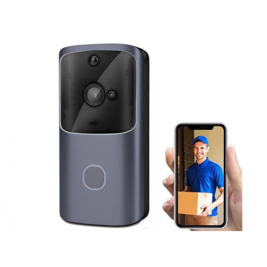 M10 Безжичен WiFi звънец със смарт камера 720P 2.4G IR нощно виждане