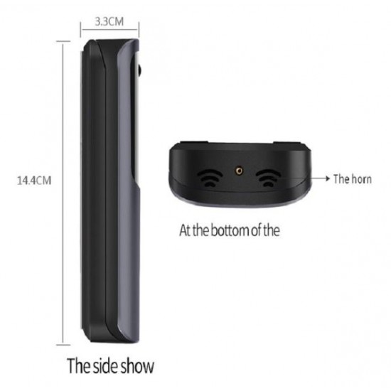 M10 Безжичен WiFi звънец със смарт камера 720P 2.4G IR нощно виждане