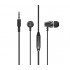 EARLDOM E56 Метални слушалки с 3.5mm. жак - Черен