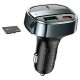 HOCO E70 FM Трансмитер с Bluetooth 2USB (PD30W,+QC3.0)