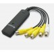 Четириканален USB DVR EasyCap рекордер за видеонаблюдение и видеоконтрол