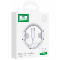 EARLDOM кабел EC166C 60W Type-C към Type-C (1M)