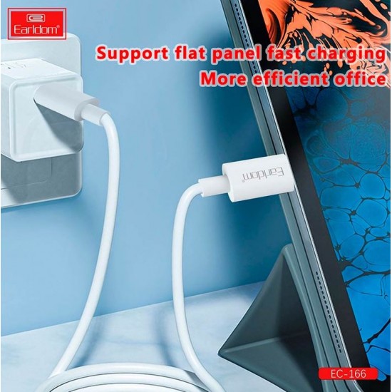 EARLDOM кабел EC166C 60W Type-C към Type-C (1M)