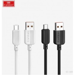 EARLDOM кабел EC183C 2.4A USB към Type-C (1M) - Бял