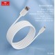 EARLDOM кабел EC183L 2.4A USB към Lightning (1M) - Бял