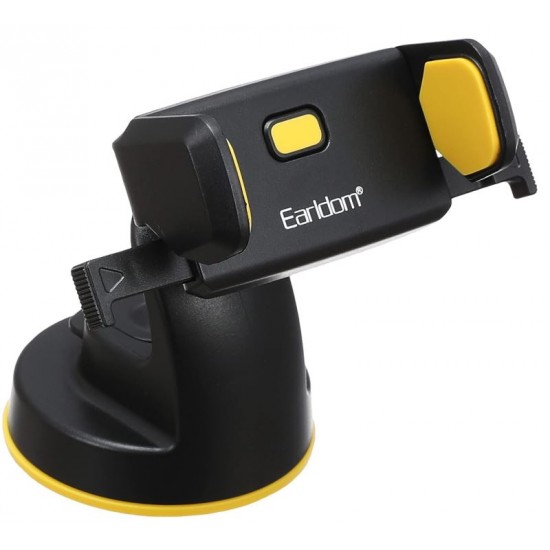 EARLDOM EH44 стойка за кола със свободно въртене на 360 градуса (черно и жълто)