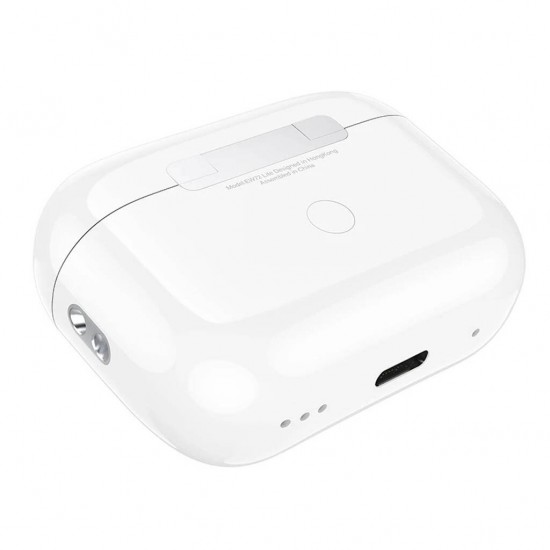 HOCO EW72 Lite Soar Безжични TWS Bluetooth Слушалки с Тъч Управление – Бели