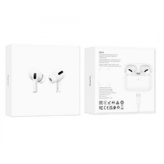 HOCO EW75 APRO Type Истински безжични стерео слушалки (бели)