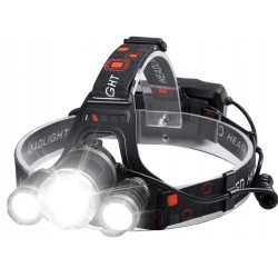 LED челник F-6 USB, 4 режима, регулируем, за риболов и работа