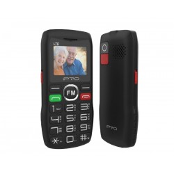 Мобилен телефон IPRO F188+БГ МЕНЮ /2G/32+64MB/1.77inch/0.08MP/1000mAh/Dual Sim/Фенер - Черен