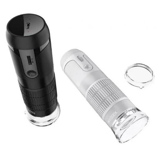 F290 WiFi цифров микроскоп 50-1000X Преносим мини микроскоп запояване на платки