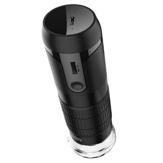 F290 WiFi цифров микроскоп 50-1000X Преносим мини микроскоп запояване на платки