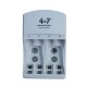GD-C804HV1 – GOOP Зарядно устройство за батерии AA/AAA и 9V Ni-MH/Ni-CD с 4 независими слота и LED индикатор